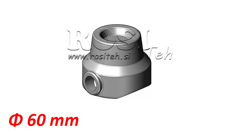 KIPPERSCHARNIER VAN DE DOOS Φ 60 BOVEN