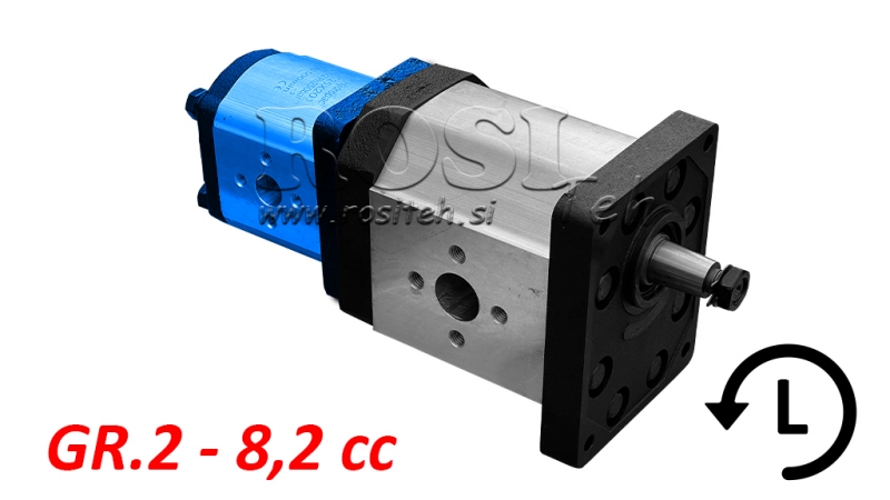 HYDRAULIC PUMP 20A8,2X201 SECOND GR.2 8.2 CC LEFT