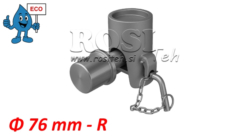 KULIČKA DUMP TRUCK PRO PŘÍVĚS fi76 PRAVÁ eco