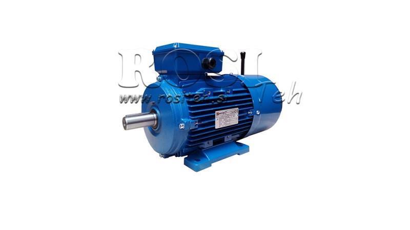 1.5kW-SÄHKÖMOOTTORI JARRULLA MSH 90L1-4_1400rpm 3Vaihe jalat-B3