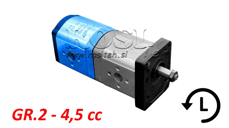 HYDRAULICKÉ ČERPADLO 20A4,5X066 ZADNÍ GR.2 4.5 CC LEVÉ