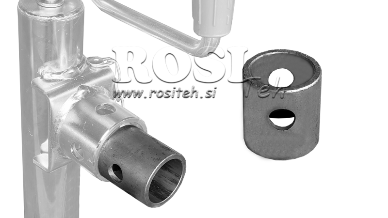 АДАПТЕР ЗА ПОДПОРНА КРАКА С ТРЪБНО СВЪРЗВАНЕ 1300 КГ