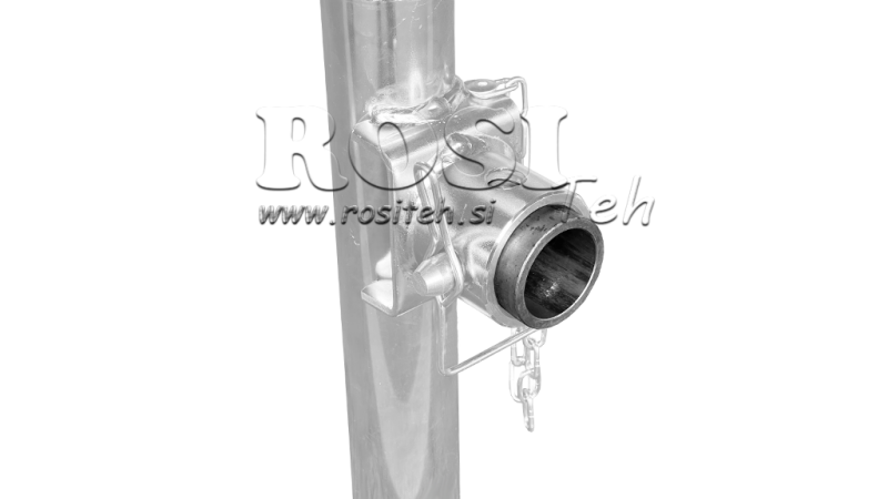 АДАПТЕР ЗА ПОДПОРНА КРАКА С ТРЪБНО СВЪРЗВАНЕ 1300 КГ