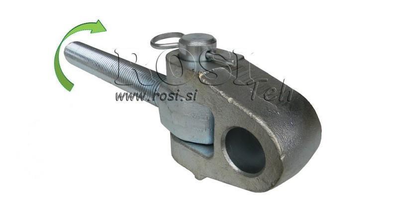 gancho roscado especial para dispositivo de tração categoria 3 M30x3