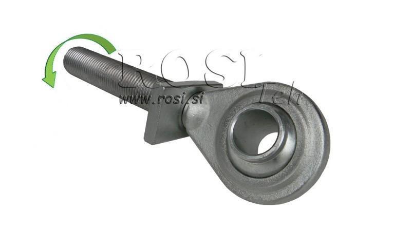 резбован кука за теглещо устройство стандарт категория 3 m36x3 лява резба