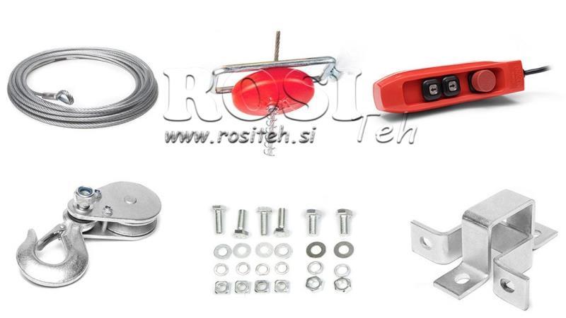 230 V ELEKTRISCHE TROMMEL DWI 300/600 kg