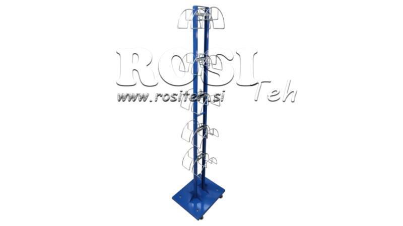 VOZÍK NA ULOŽENIE HYDRAULICKÝCH HADÍC 10 MIEST