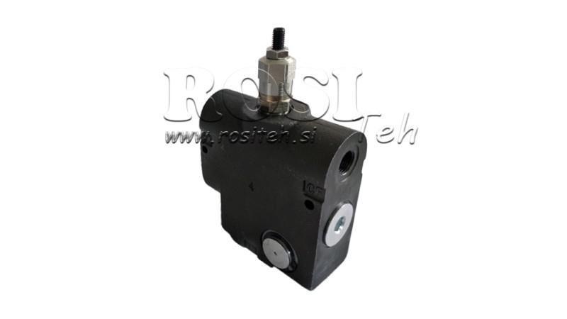 PRIORITEITSVAAK 3/8 MET SCHALEN EN VEILIGHEIDSVAAK 0-30lit, 0-200bar