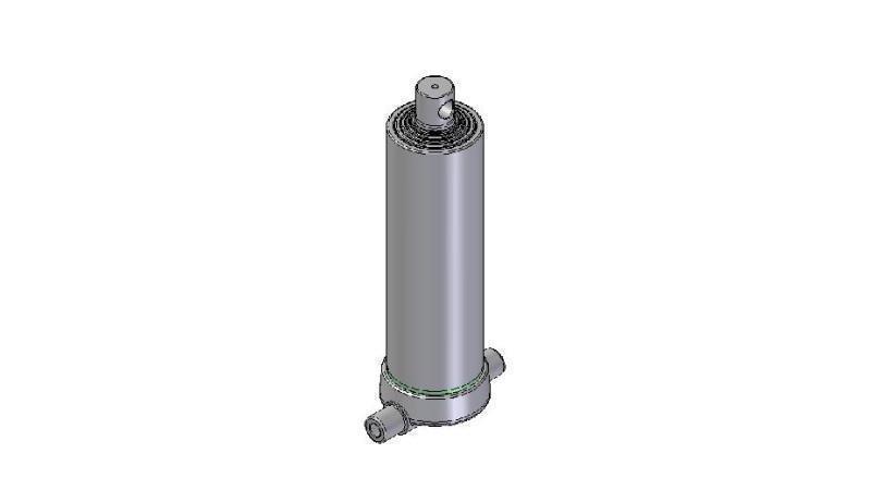 3555F -TELESCOPISK CYLINDER NEDRE – HÅL 5 STEG RESA 2130 FI 152