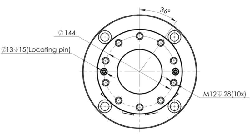 ХИДРАВЛИЧЕН РОТАТОР CPR5-01 10000/5000 KG