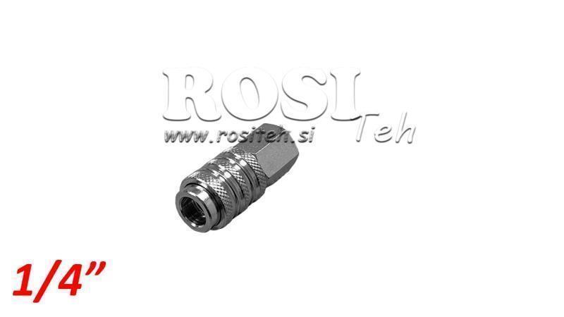PNEUMATIC QUICK COUPLING FEMALE INTERNAL THREAD G014 - DN7.2
