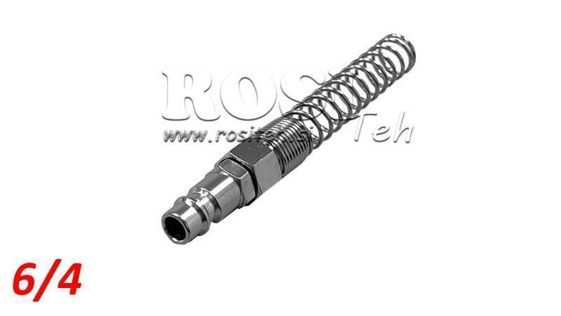 PNEUMATISCHE SNELKOPPELING MALE VEER 6/4 - DN7.2