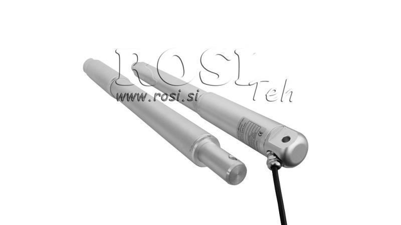 ЕЛЕКТРИЧЕСКИ ЦИЛИНДЪР 12V 150kg-5mm/sec ХОД 400mm