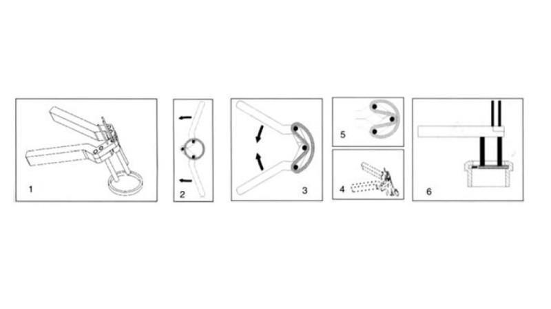 tööriist hüdrauliliste tihendite vahetamiseks