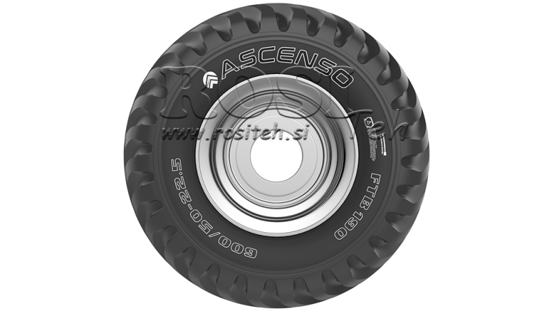 400/60-15.5 ПНЕВМАТИЧЕН TR 882 16PL С РИМ 13.00X15.5