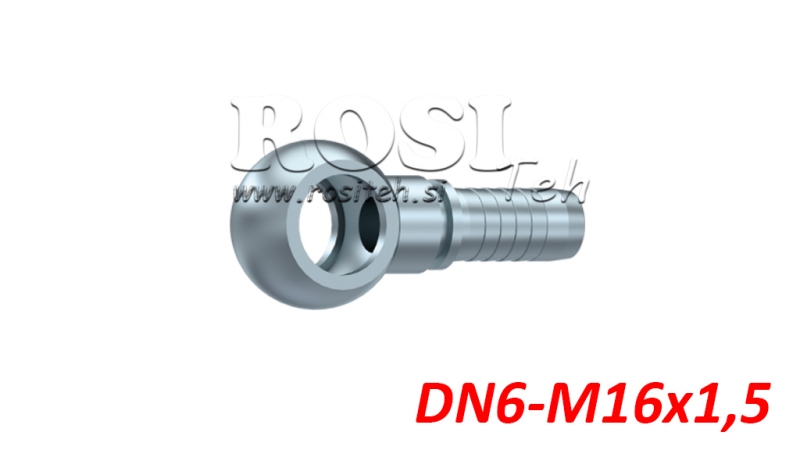 ХИДРАВЛИЧНА ОЧНА ВРЪЗКА DN6-M16X1.5