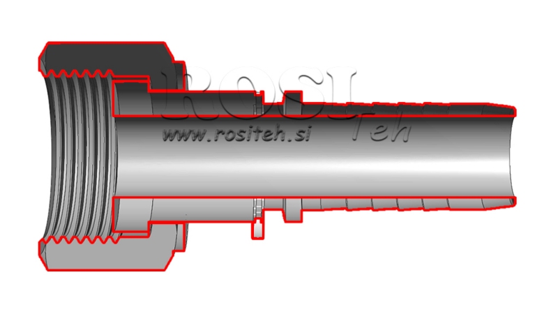 CONEXIUNE HIDRAULICĂ DKORFS FEMELĂ DN10-9/16-18