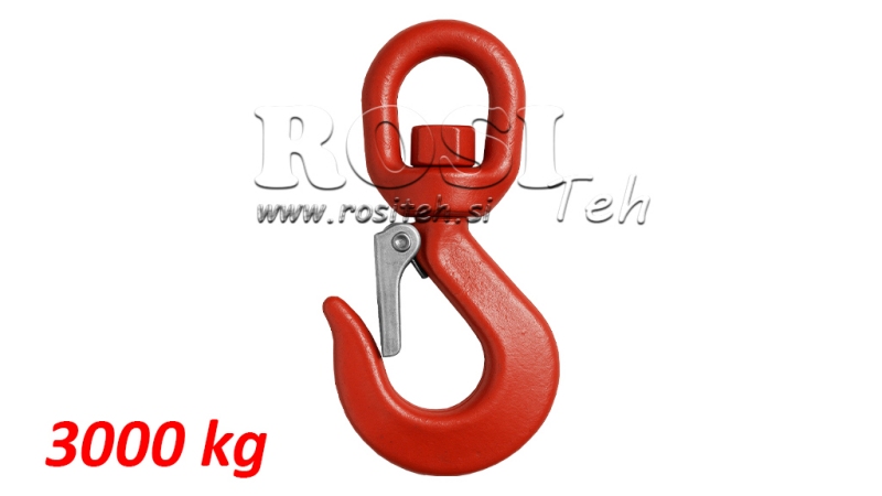OTÁČIVÝ HÁK S OKEM 3000 KG