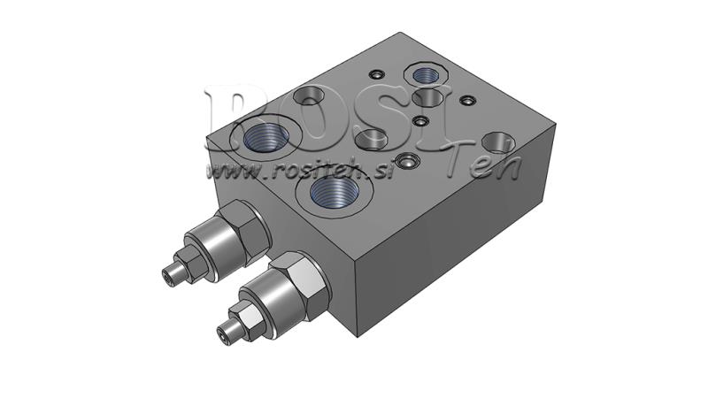 VALVE FOR HYDRAULIC BRAKE OF HYDRAULIC MOTOR KPBR-250/1/D