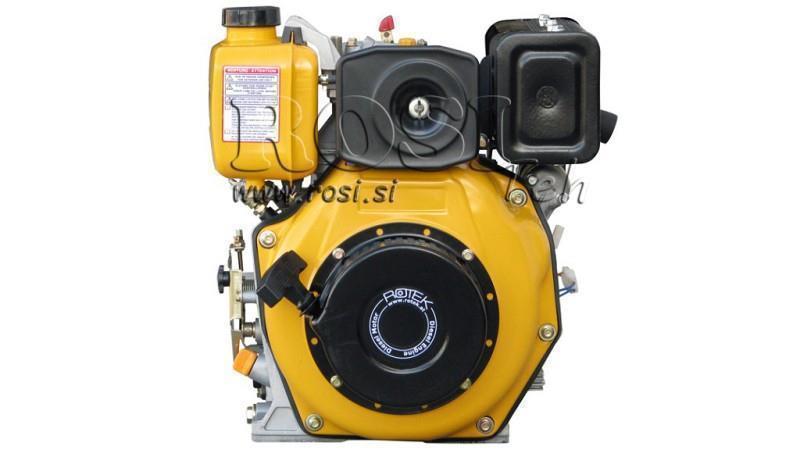 motor diesel 306cc-4.5kW-3,600 RPM-E-TP26x77.5-partida elétrica