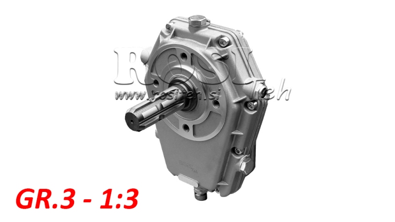 GEARBOX GR.3 -1:3 MALE