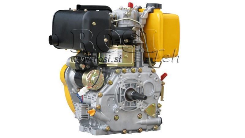 diesel engine 418cc-7.83kW-10.65HP-3,600 RPM-E-TP25.4x105-electric start