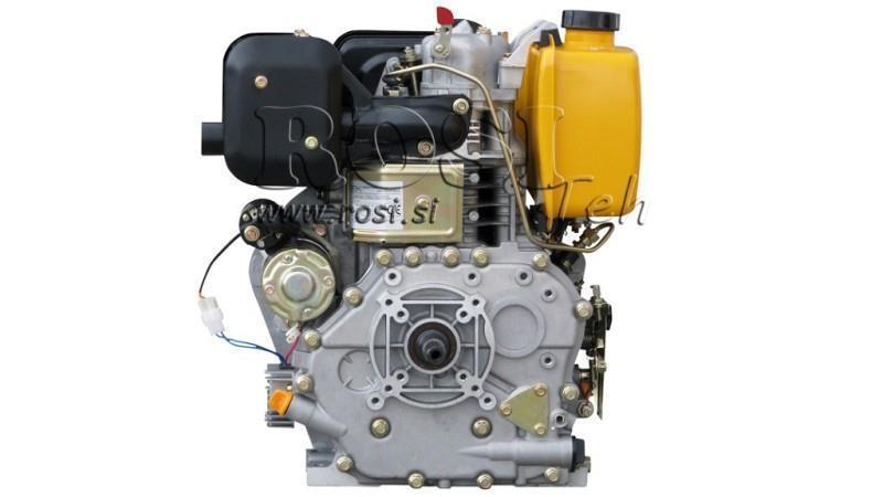 diesel engine 418cc-7.83kW-10.65HP-3,600 RPM-E-TP26x77-electric start