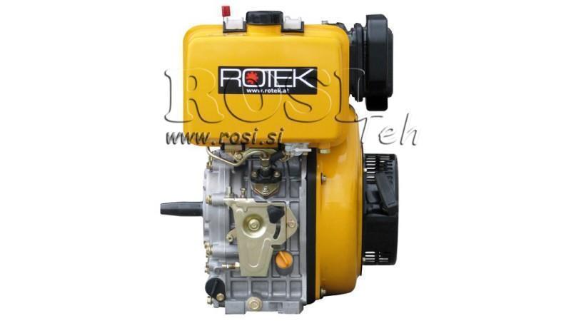 dieselmotor 418cc-7.83kW-10.65HK-3,600 RPM-E-TP26x77-elektrisk start