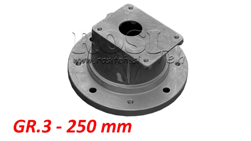 HYDRAULIC FLANGE - BELLHOUSING LS255 (EM2,2-4kW/GR3)