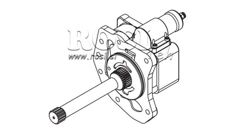 Pompe pour presse hydraulique d'atelier H-370 / H-380 - Mecatelier