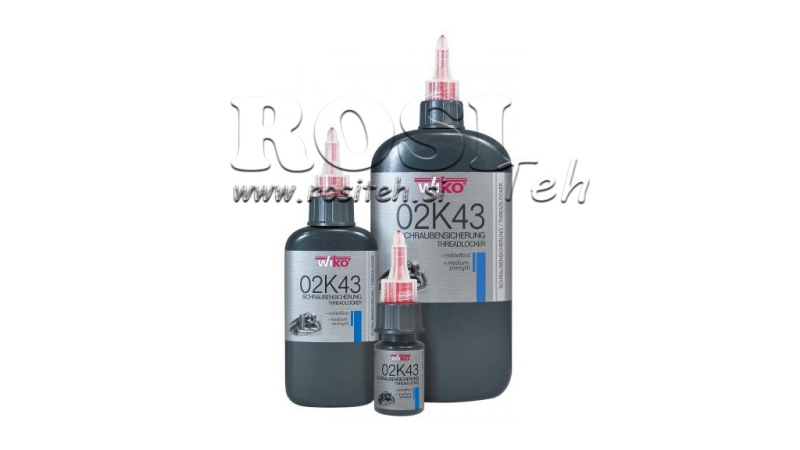 WIKO SCHRAUBENSCHUTZ 02K43 50ml (mittlere Stärke)