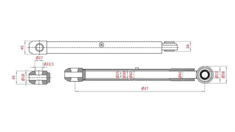 HYDRAULICKÝ VALEC RIADENIA MASSEY FERGUSON  OEM-1749279M91, 3773709M91