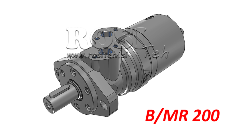 HYDRAULISK MOTOR B/MR 200 - MED BREMS