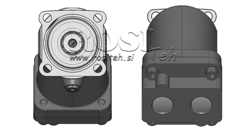 MOTOR HIDRÁULICO DE PISTÃO  108CC - 600NM