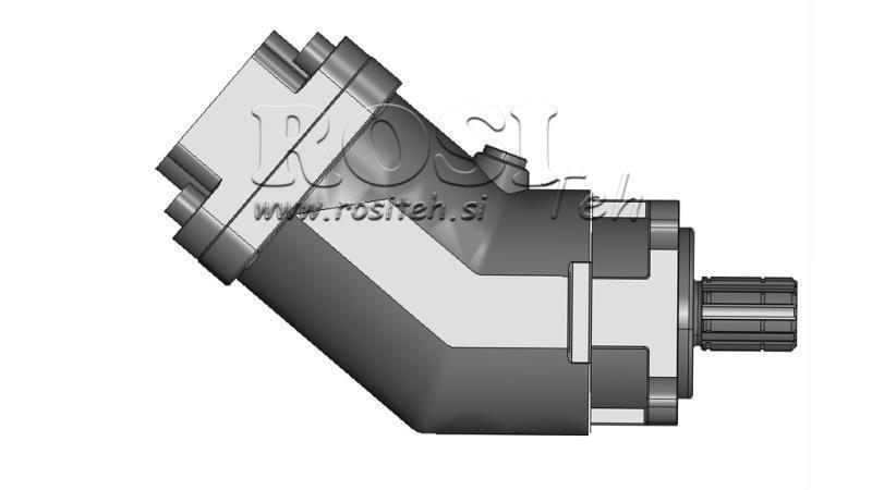 PISTON HYDRAULIC MOTOR  25CC - 140NM  