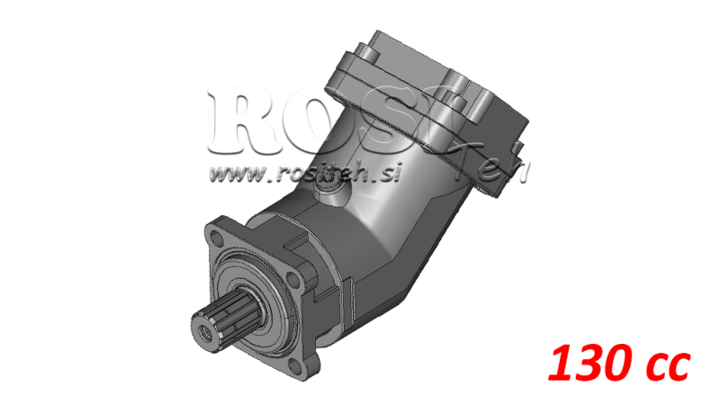 PISTON HYDRAULIC MOTOR 130cc - 710Nm