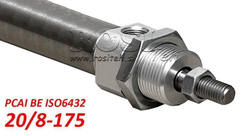 PNEUMATIC CYLINDER PCAI 20/8-175 BE ISO6432