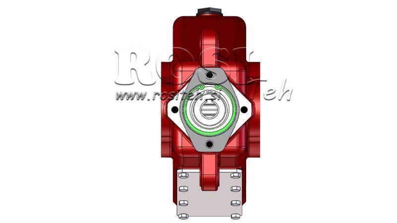 REDUKTOR - SZOROZÓ RT400 ZA HIDRAULIKUS MOTOR MP/MR/MS arány 35,2:1