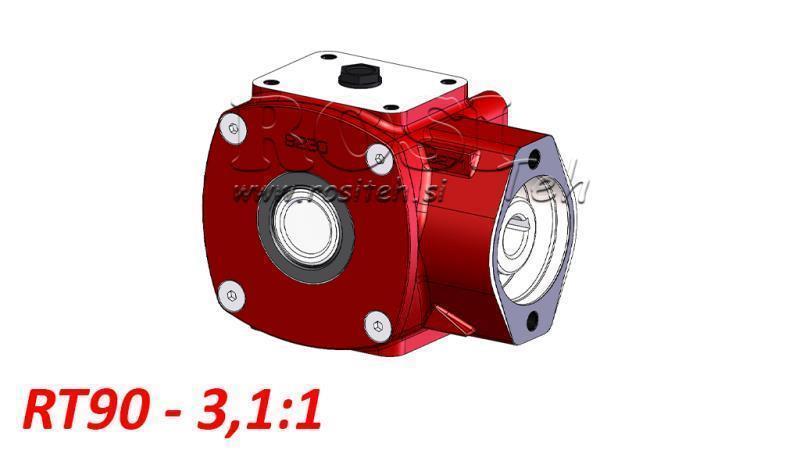 REDUKTOR - MULTIPLIKATOR RT90 ZA HIDROMOTOR MP /MR odnos 3,1:1