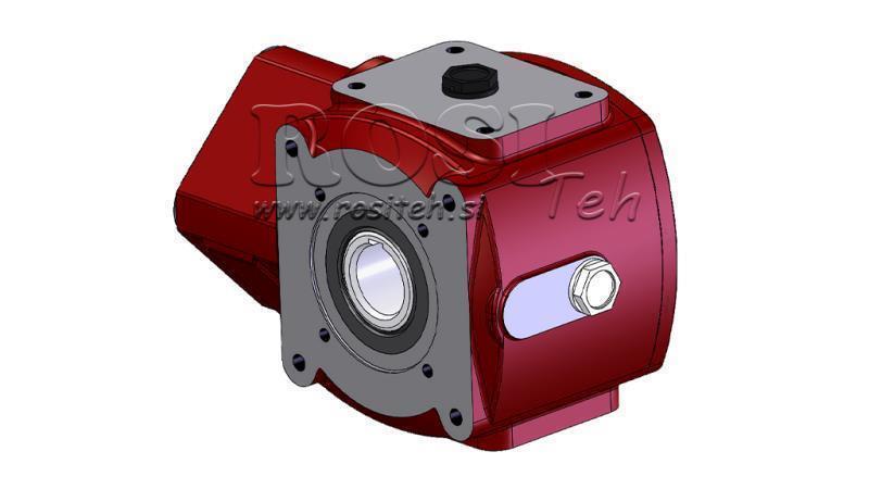 REDUCTOR - MULTIPLICATOR RT90EC FOR HYDRAULIC MOTOR MP/MR/MS gear ratio 3,1:1