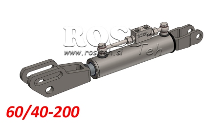 2TON. HYDRAULINEN TYÖNTÖVARSI FORK 60/40-200 (550MM-750MM)