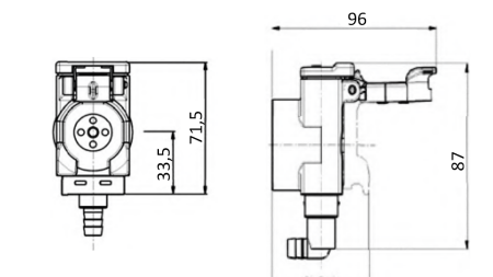 OIL CATCHER TARV TRACTOR QUICK COUPLINGS