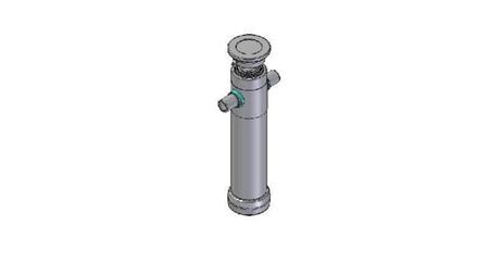 2038S - TELESCOPISK CYLINDER STANDARD/BOLL 3 STEG SLAG 1490 DIAMETER 95