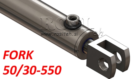 HYDRAULIC CYLINDER FORK 50/30-550