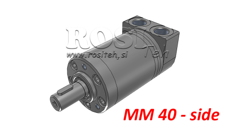 HYDRAULIC MOTOR MM 40 -side