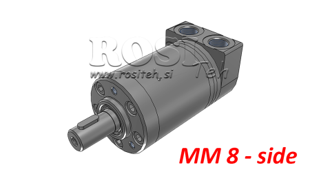 HYDRAULINEN MOOTTORI MM 8 -SIVU