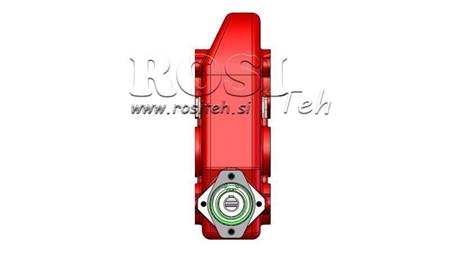 REDUCTOR - MULTIPLICATOR RT350 FOR HYDRAULIC MOTOR MP/MR/MS gear ratio 31,4:1