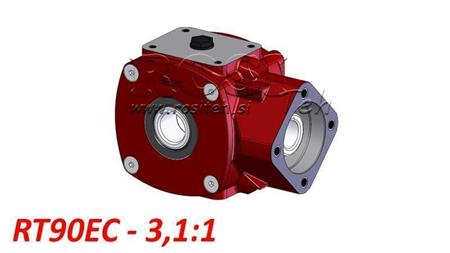 REDUCTOR - MULTIPLICATOR RT90EC FOR HYDRAULIC MOTOR MP/MR/MS gear ratio 3,1:1