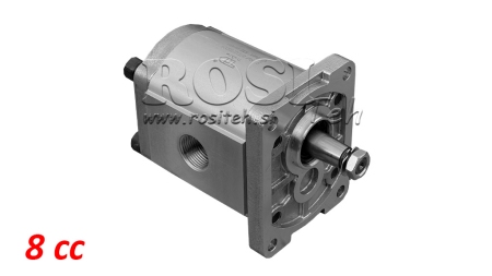 HYDRAULIC PUMP GR.2 8 CC LEFT - THREAD