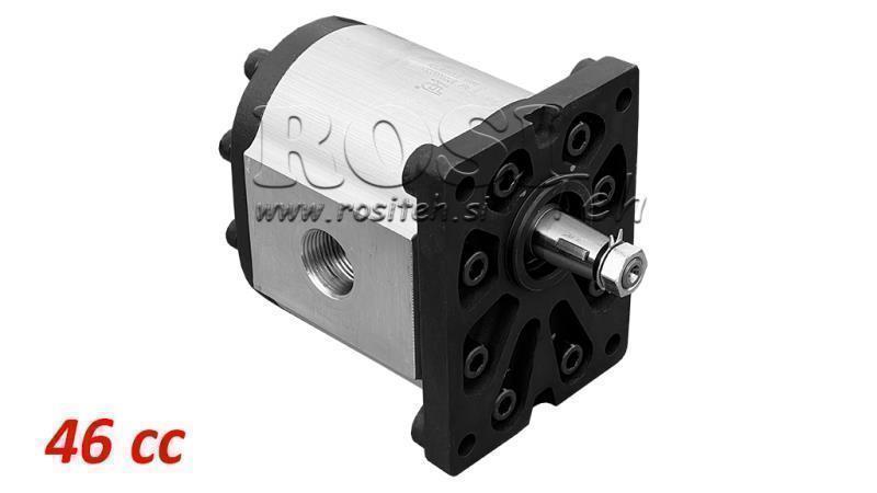 HYDRAULIC GEAR PUMP GR.3 46 CC RIGHT - THREAD